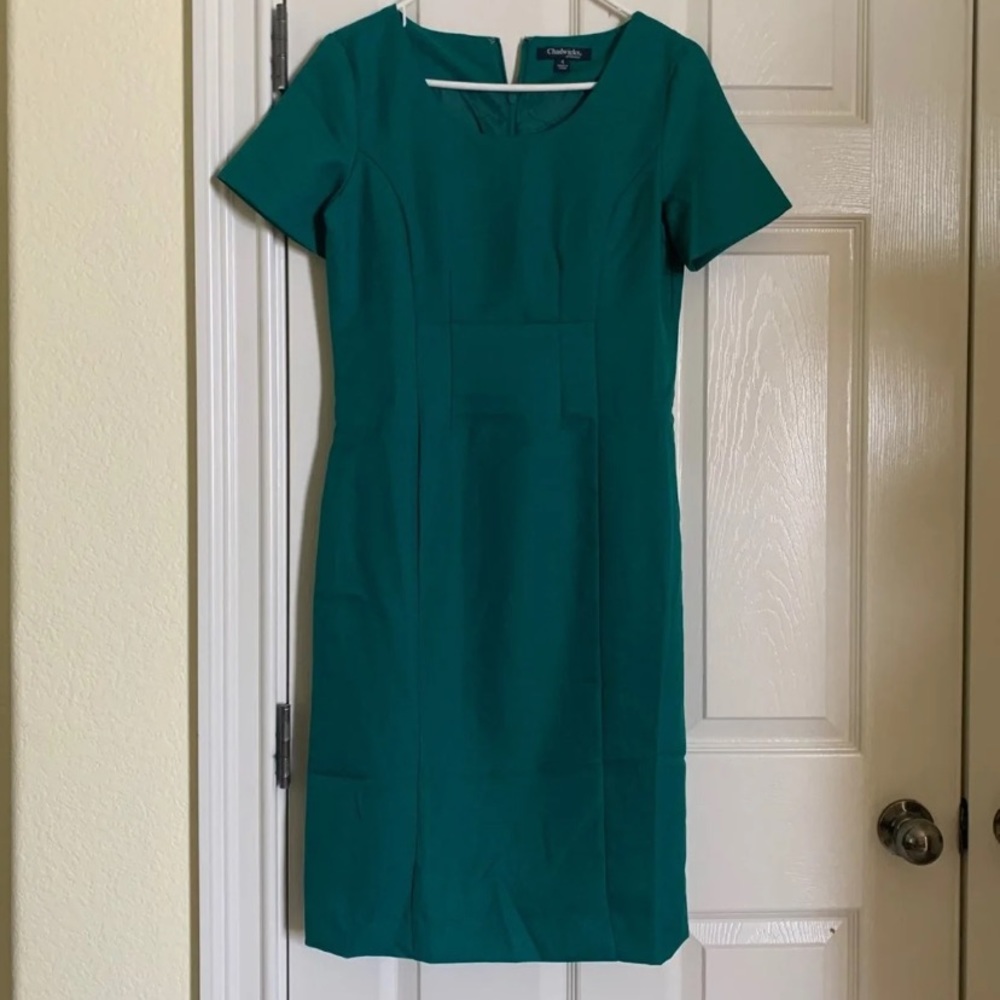 Green Sheath Dress